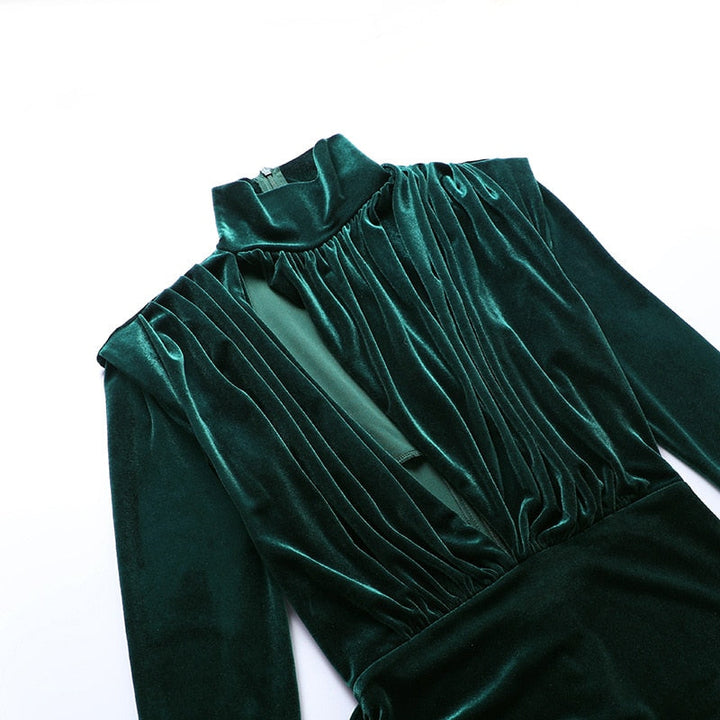 Levoire | Velours Fente Hohlspalte Robes