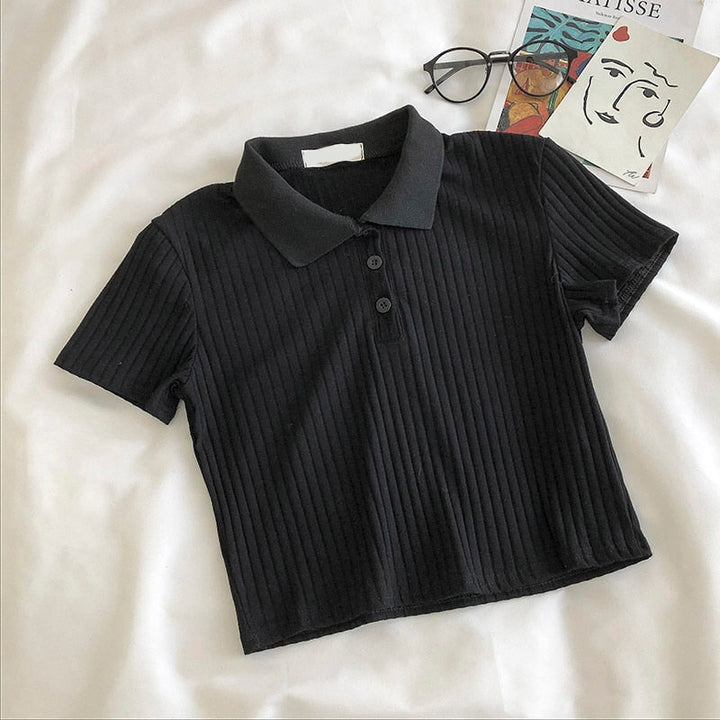 Levoire | Crop Top Un Crop Top Audacieux Et Estival Noir