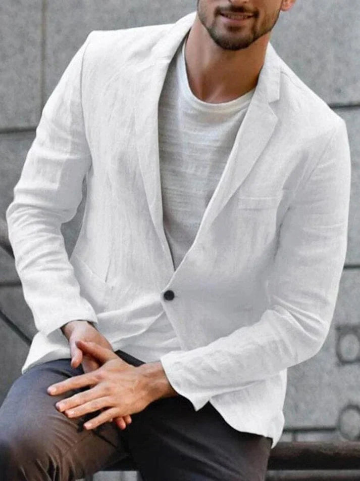 Levoire | Blazer Intemporel Blanc