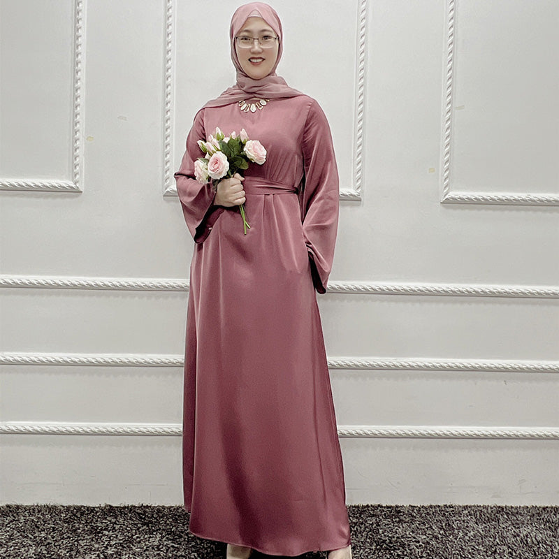 Levoire | Robe Sliky longue Violet rouge