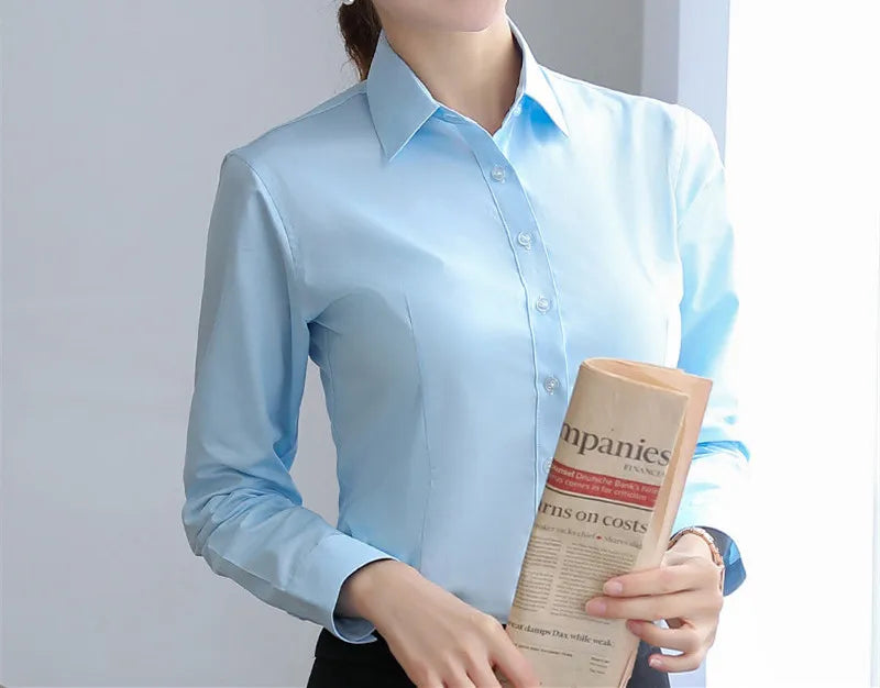 Levoire | Chemises élégantes pour femmes Bleu ciel