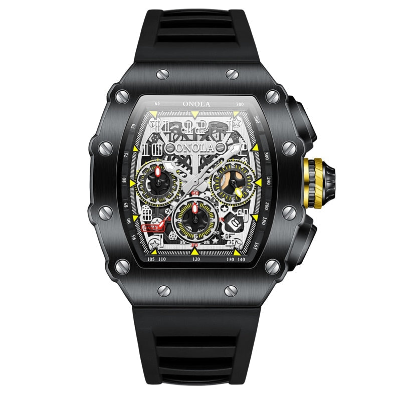 Levoire | Montre Homme Avec Fonction D'éclairage Noir