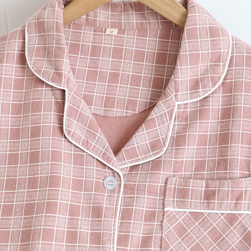 Levoire | Ensemble En Pyjama En Coton Avec Boutons