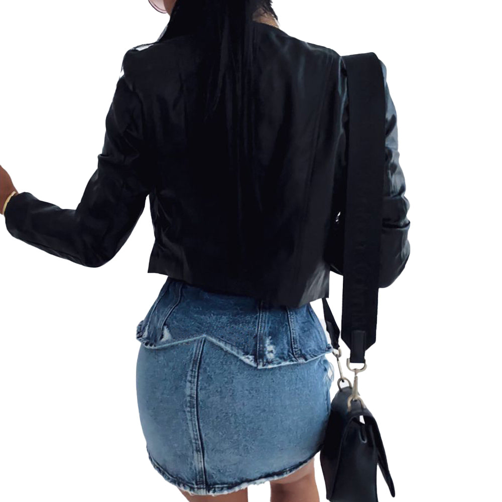 Levoire | Manteau Noir D'Automne Femme