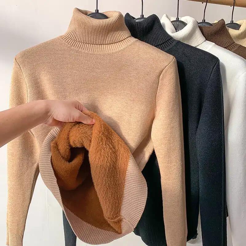 Levoire | Pull long à manches douces maxi Beige