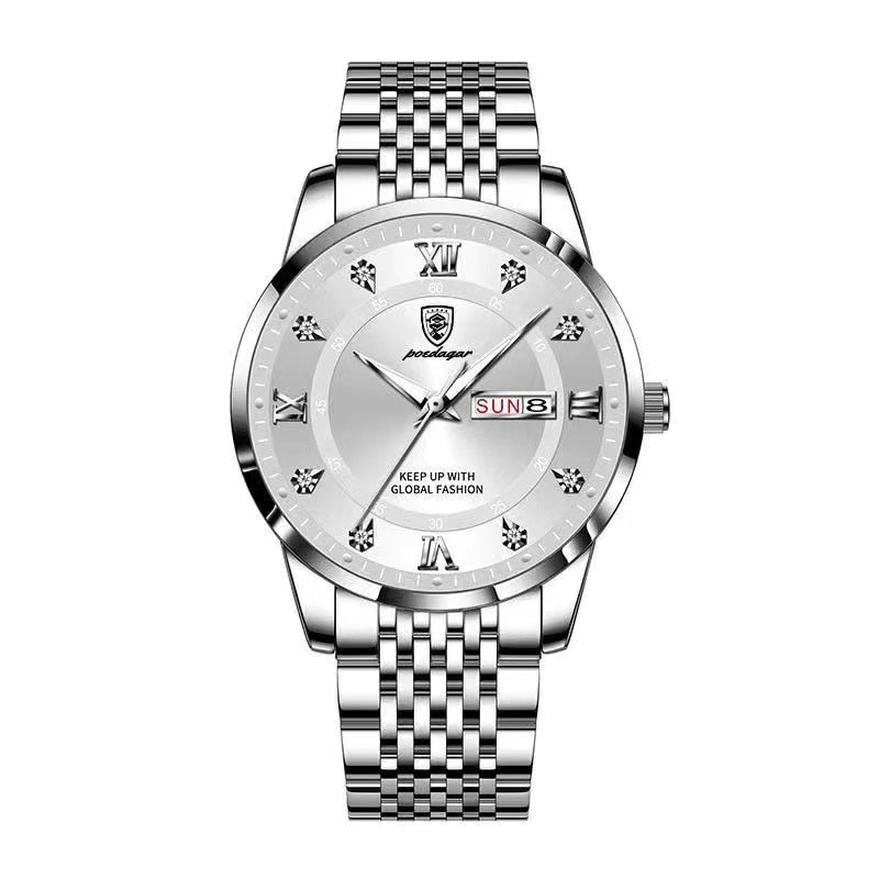 Levoire | Montre Bracelet Élégante Pour Femmes Argent-Blanc