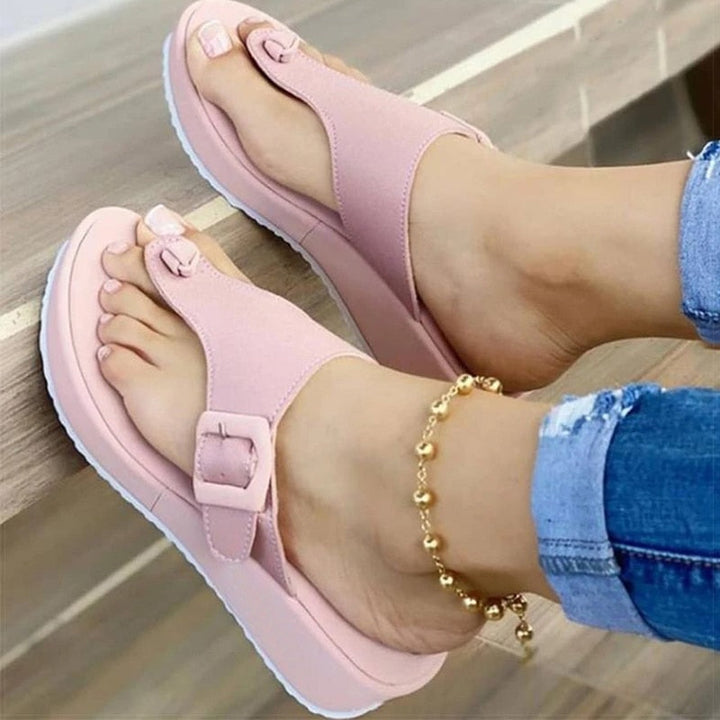 Levoire | Sandales À Boucle Confortables Et Antidérapantes Rosa