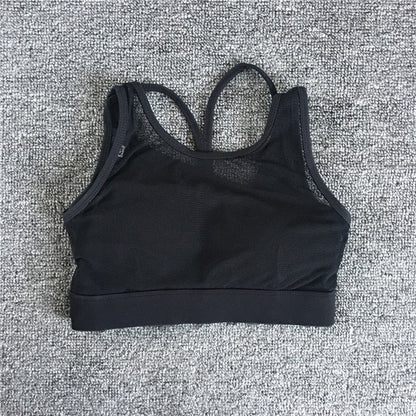 Levoire | Brassière De Sport Noire Sans Couture Noir