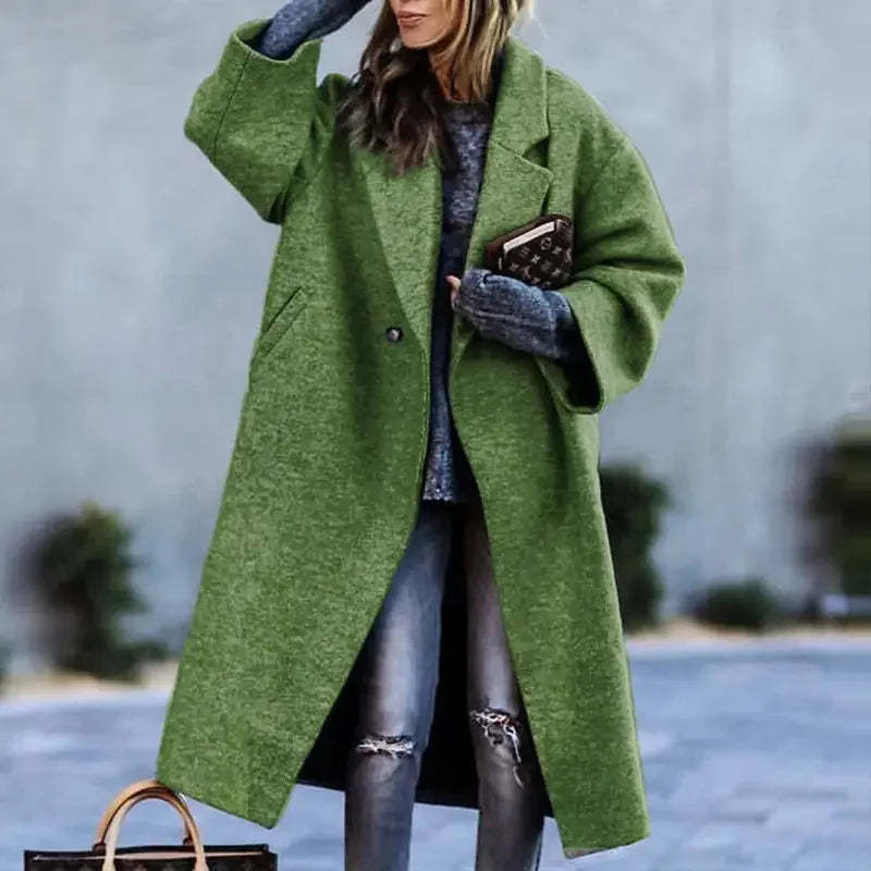 Levoire | Veste avec décolleté et élégance Vert