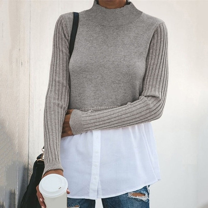 Levoire | Blouse Classique, Décontractée Et Élégante Gris
