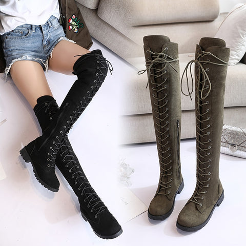 Levoire | Bottes Hautes Lisses Zippées