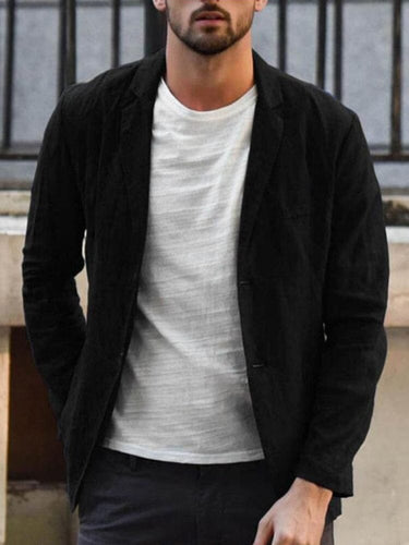 Levoire | Blazer Décontracté En Coton Doux