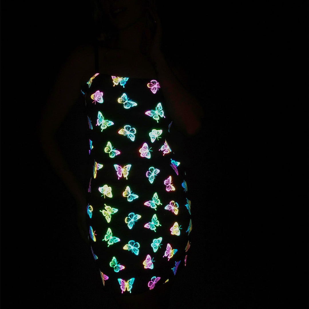 Levoire | Robe De Champignon Brillante Réfléchissante Arc-En-Ciel