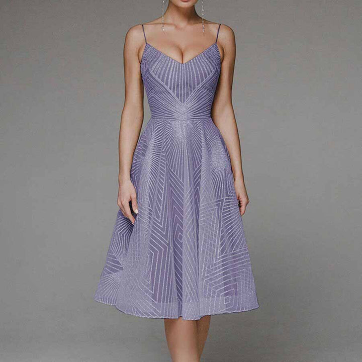 Levoire | Robe Midi Violet