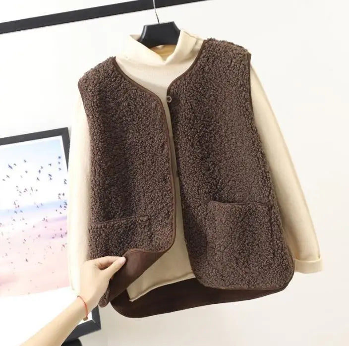 Levoire | Gilet Sans Manches Pour Femmes Marissa Khaki foncé