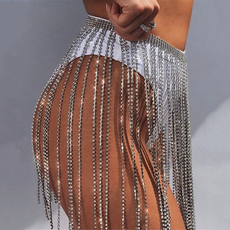 Levoire | Jupe Une Jupe Composée Uniquement De Strass