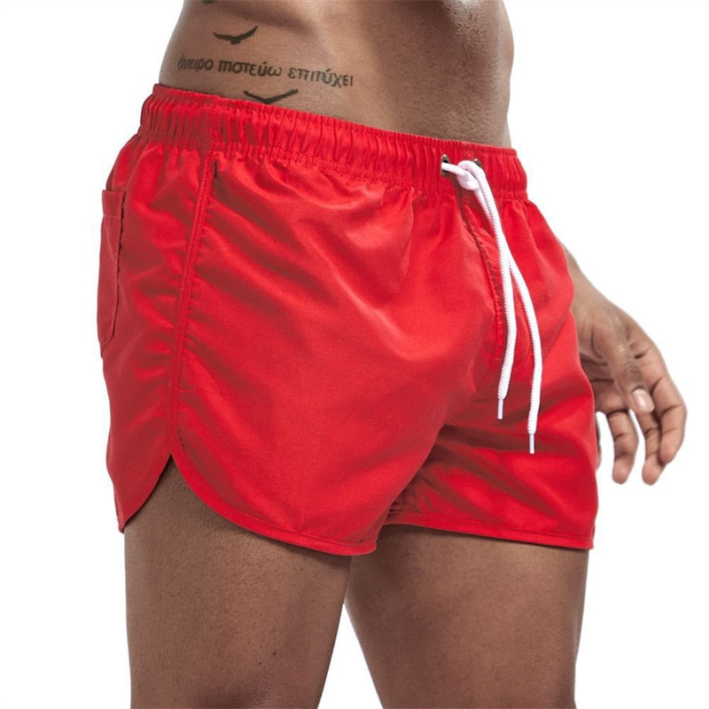 Levoire | Shorts De Maillot De Bain Multicolores Rot
