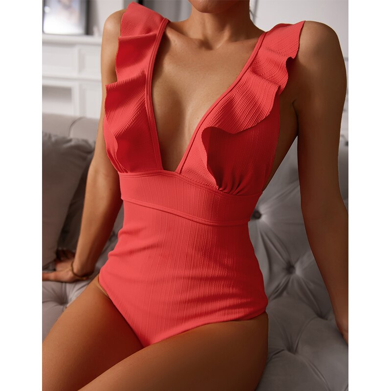 Levoire | Superbe maillot de bain Rose-orange
