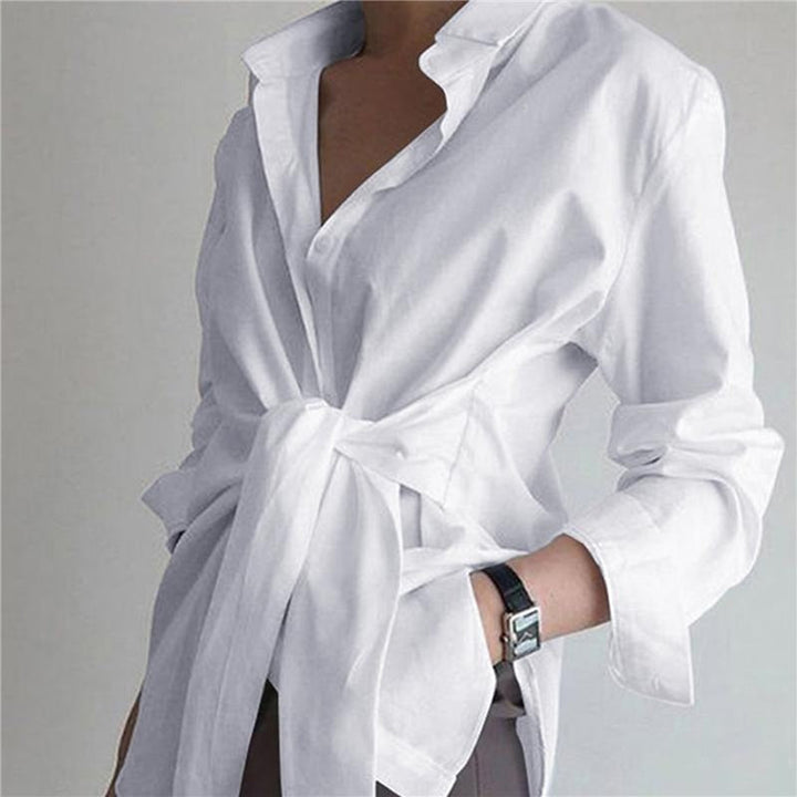 Levoire | Blouse Élégante Pour Femmes Pour Un Look Décontracté Blanc
