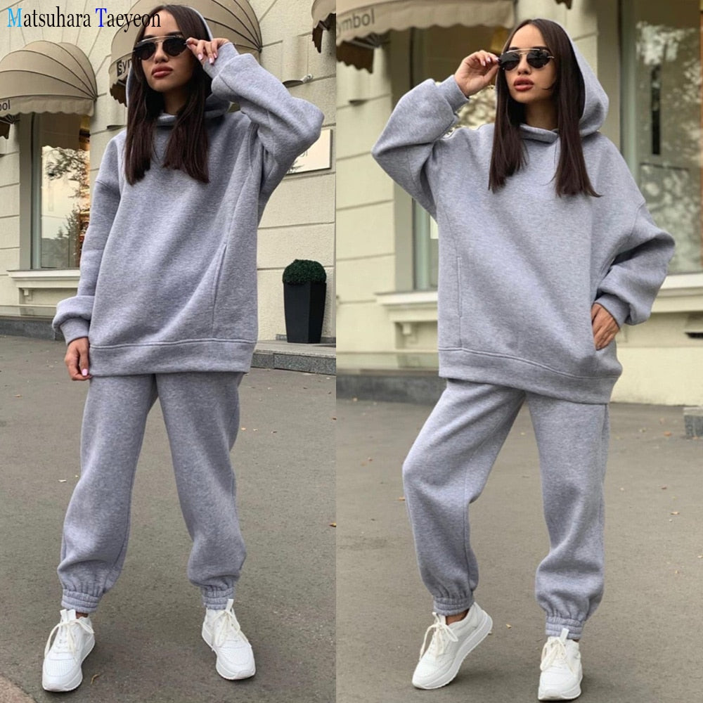 Levoire | Ensemble De Sport Surdimensionné Pour Femmes