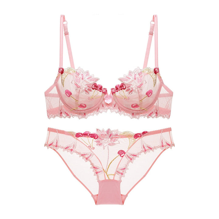 Levoire | Lingerie En Mesh Transparent Rosarot