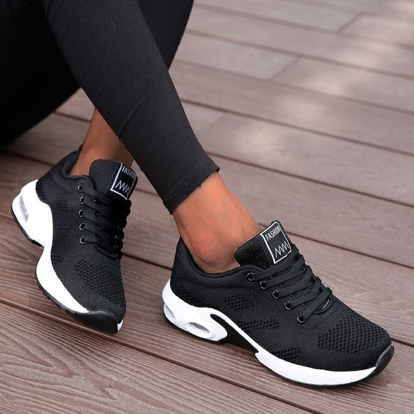 Levoire | Baskets Mesh Respirant Jours Chauds Noir