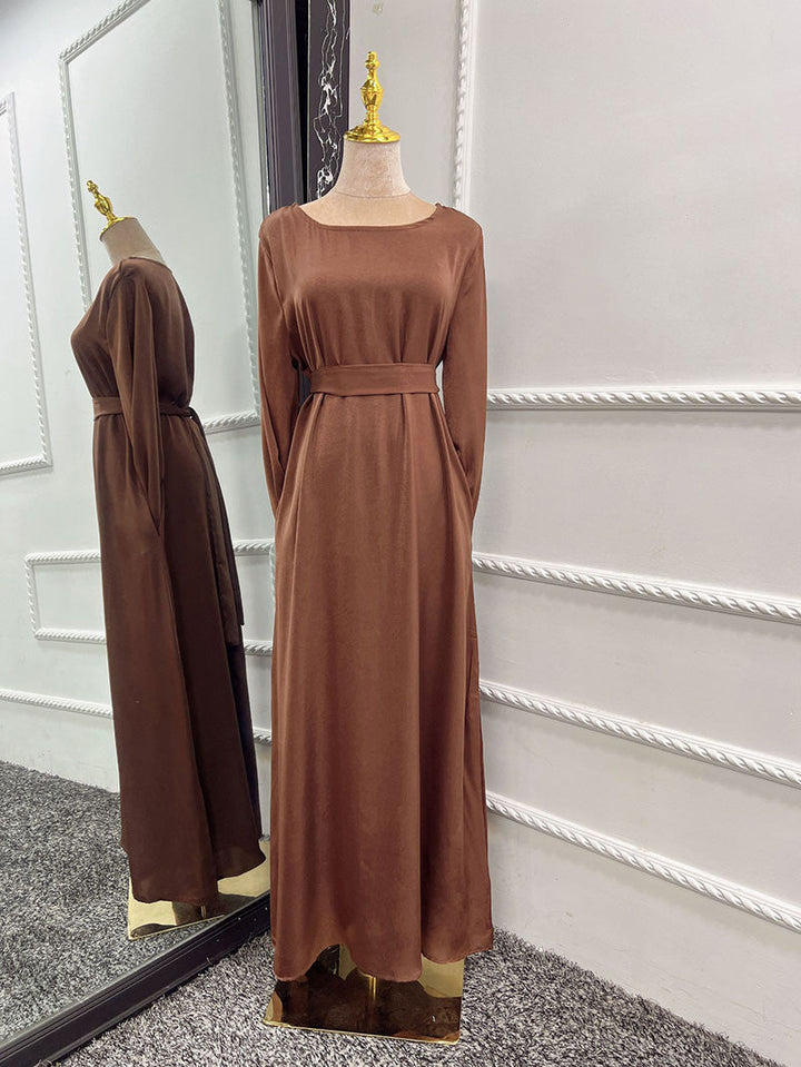 Levoire | Robe Sliky longue Café