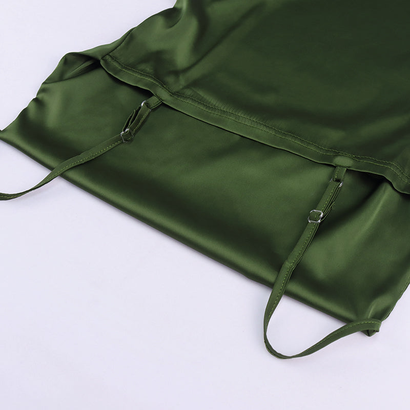 Levoire | Silke Bardot Ruché Corset Midi Robes