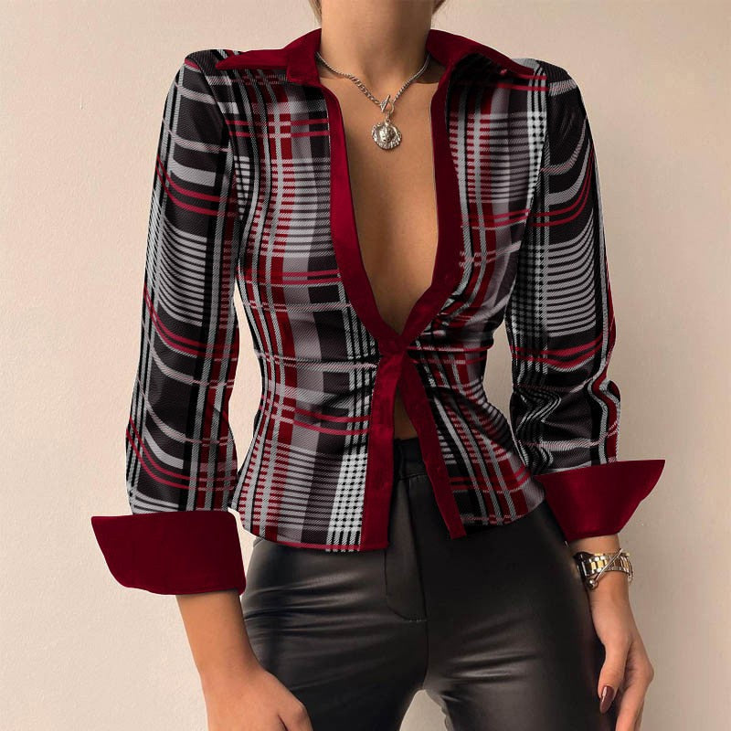 Levoire | Blouse De Luxe Pour Femmes Coupe Flatteuse Bandes noires