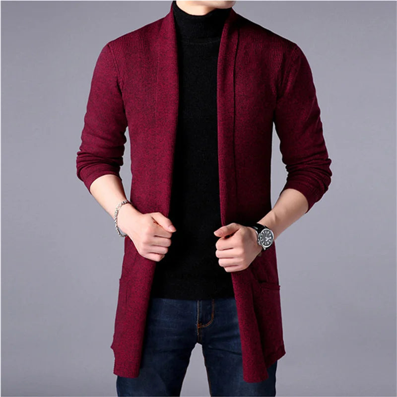 Levoire | Long Cardigan For Men Rot