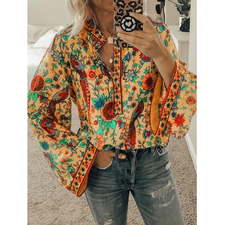Levoire | Blouse Chic Femme Orange