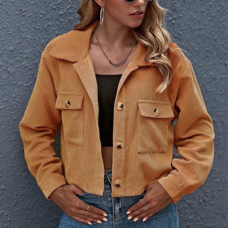 Levoire | Veste À Côtes Tendance