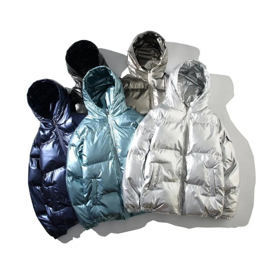 Levoire | Veste En Puffer À Capuche À Manches Longues Avec Fermeture Éclair