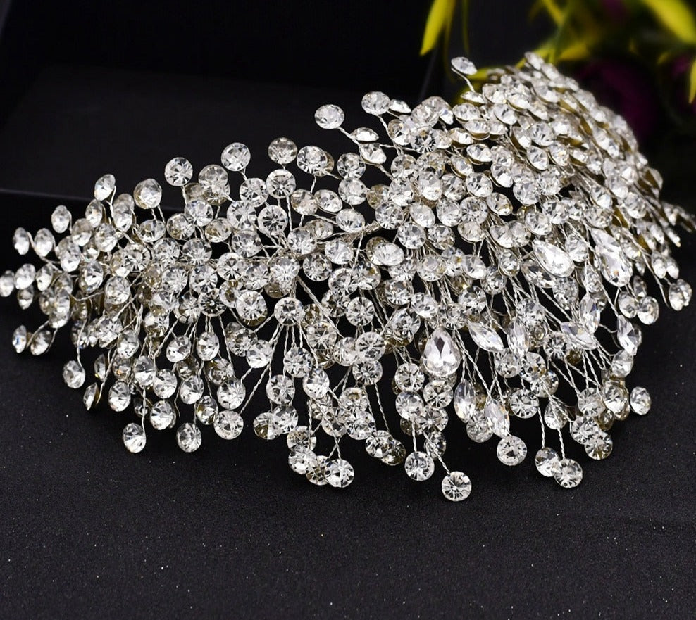 Levoire | Bandeau Mariage Tiara 376 S-Couronne