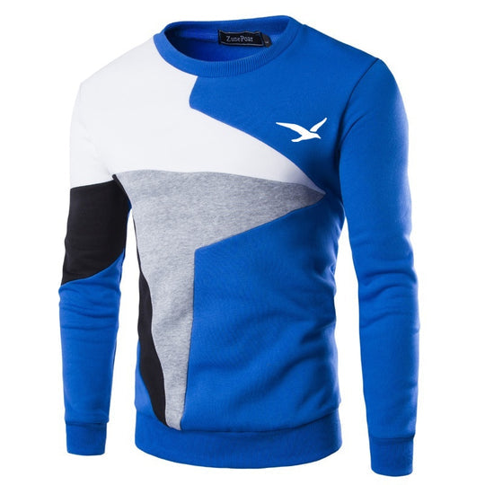 Levoire | Coupe Slim Robe Pull À Manches Longues Col Rond Bleu