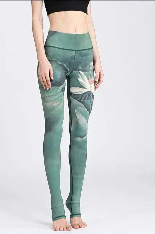 Levoire | Vert Avec Motif Floral