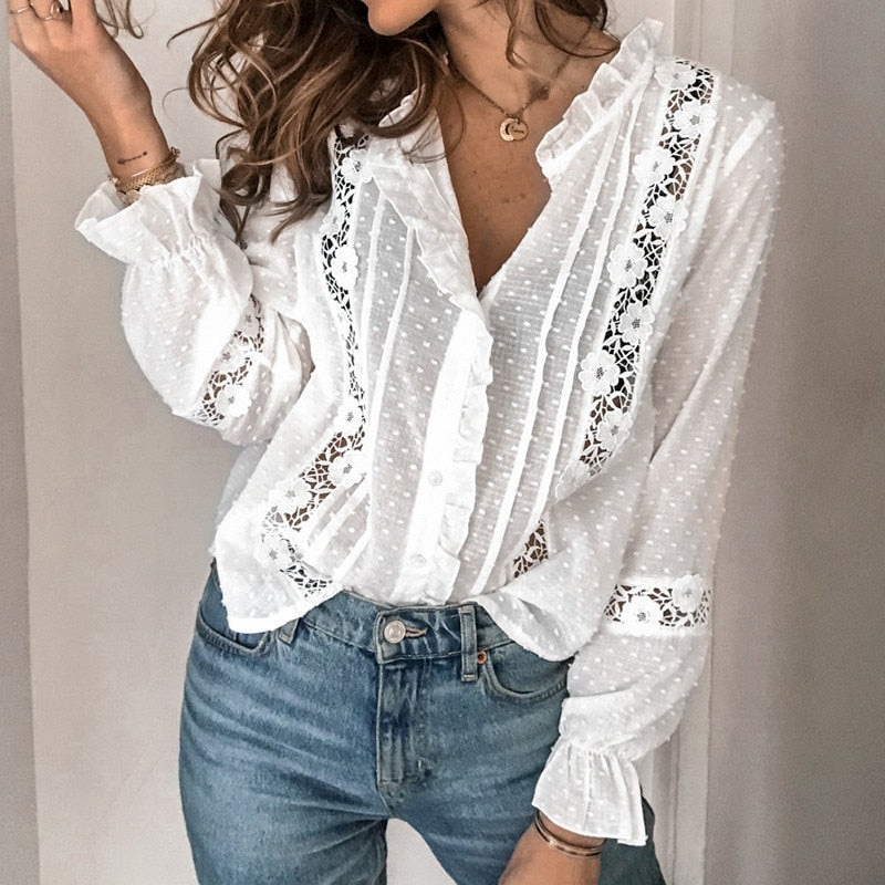 Levoire | Volants Printemps Femme T-Shirt
