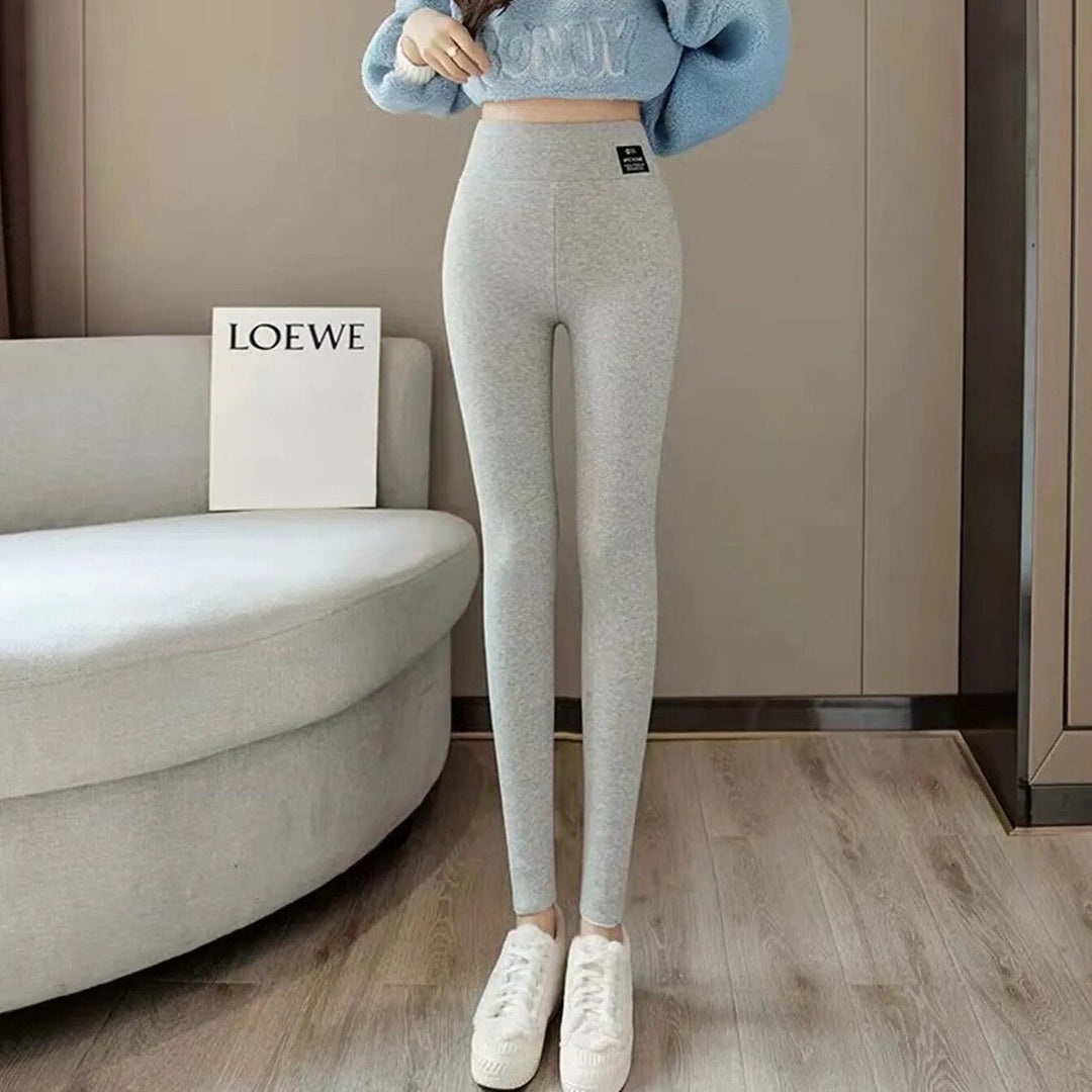 Levoire | Leggings Côtelées Avec Léger Rembourrage Gris
