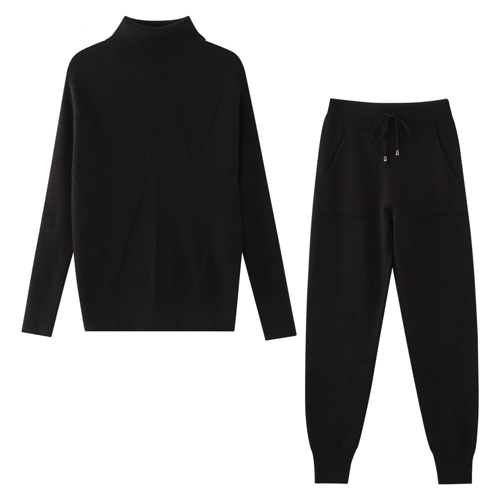 Levoire | Ensemble De Maison Super Élégant Et Aussi Très Confortable Noir