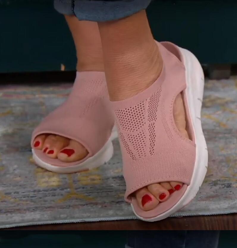 Levoire | On Sandales Confortables Rose