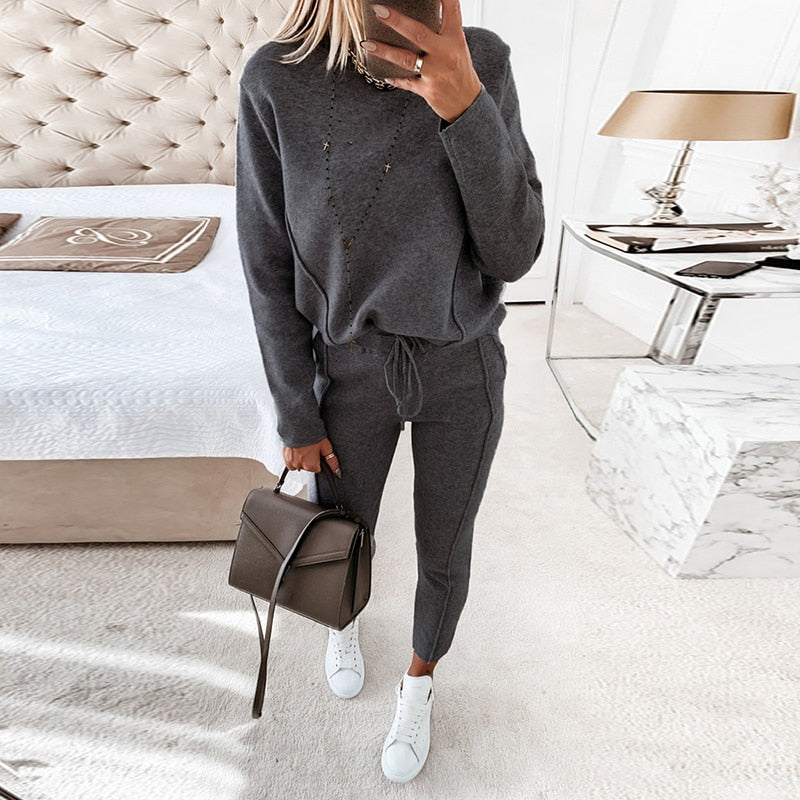 Levoire | Amusant, Mode Jogging Pour Femmes Gris foncé