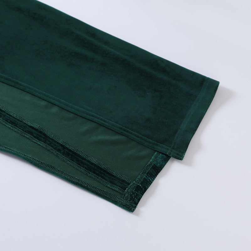 Levoire | Velours Fente Hohlspalte Robes