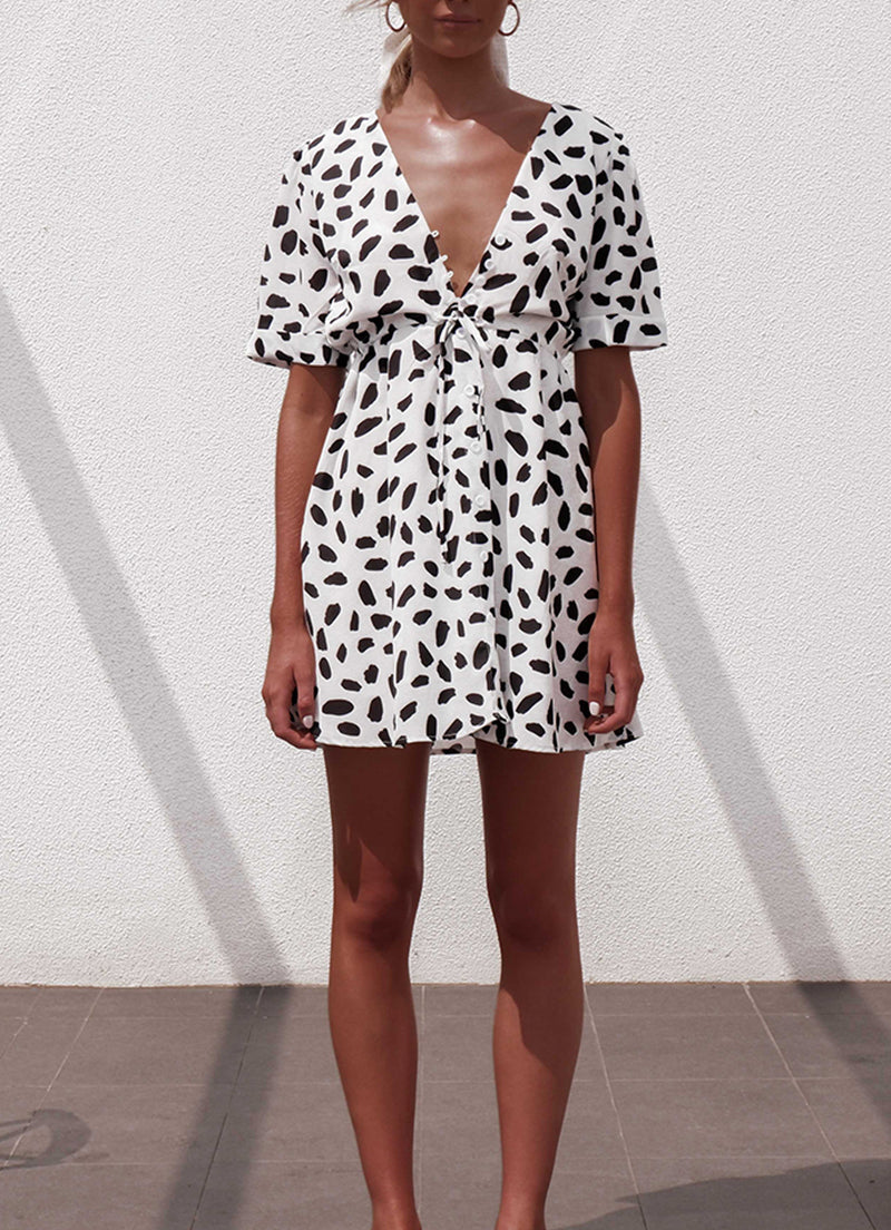 Levoire | Robe D'Été De Plage Légère Blanc