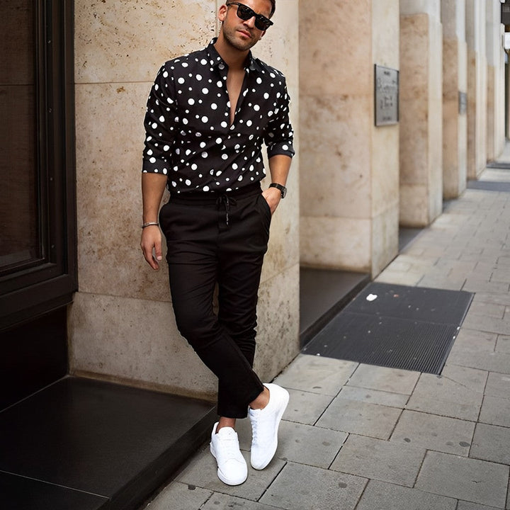 Levoire | Chemise Homme À Motif Unique