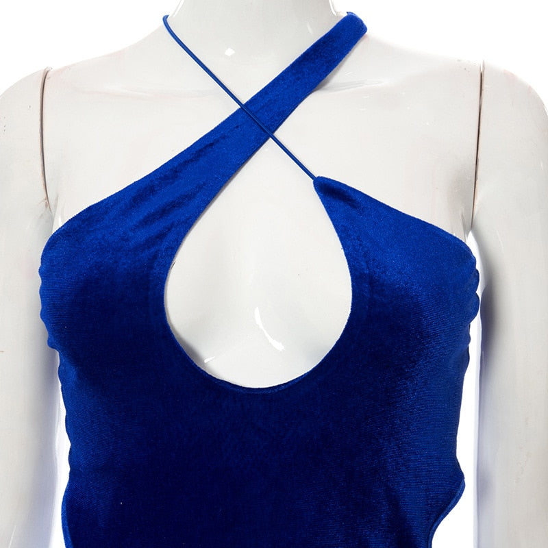 Levoire | Robe En Satin Sans Manches Mini-Robe