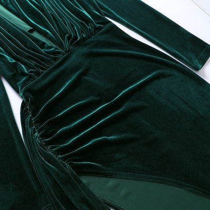 Levoire | Velours Fente Hohlspalte Robes