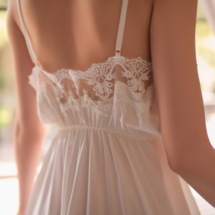 Levoire | Robe De Nuit En Dentelle