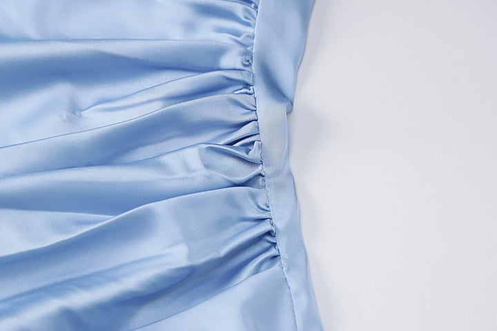 Levoire | Satina-Midi Robe Maxi Plissée Avec Ouverture Sur Le Côté