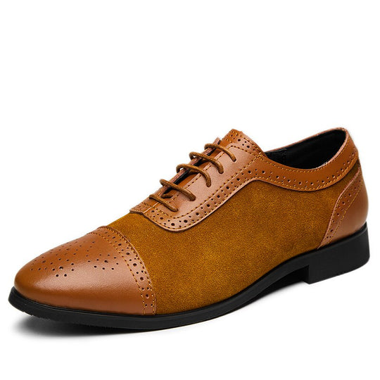 Levoire | Chaussures Lisses Confortables En Daim Braun