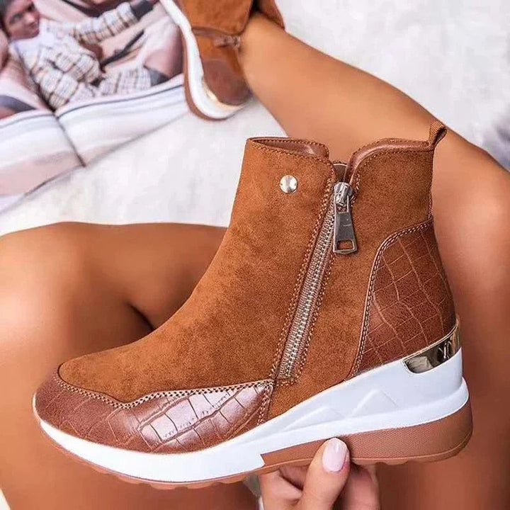 Levoire | Bottes Pour Femmes Avec Talon Et Fermeture Éclair
